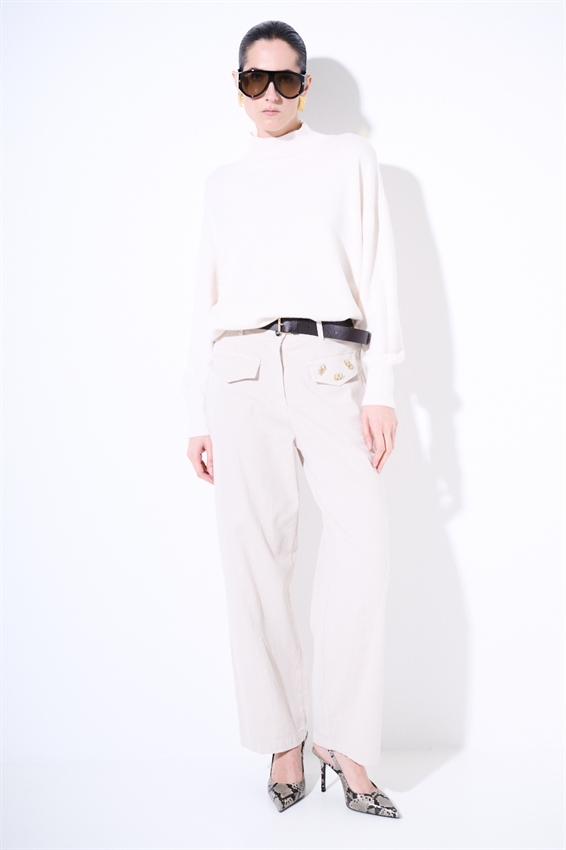 PANTA PATTINE DAVANTI CON TERMO AD. E CINTURA