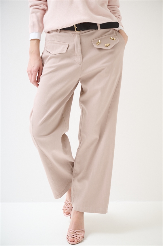 PANTA PATTINE DAVANTI CON TERMO AD. E CINTURA