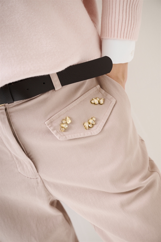 PANTA PATTINE DAVANTI CON TERMO AD. E CINTURA