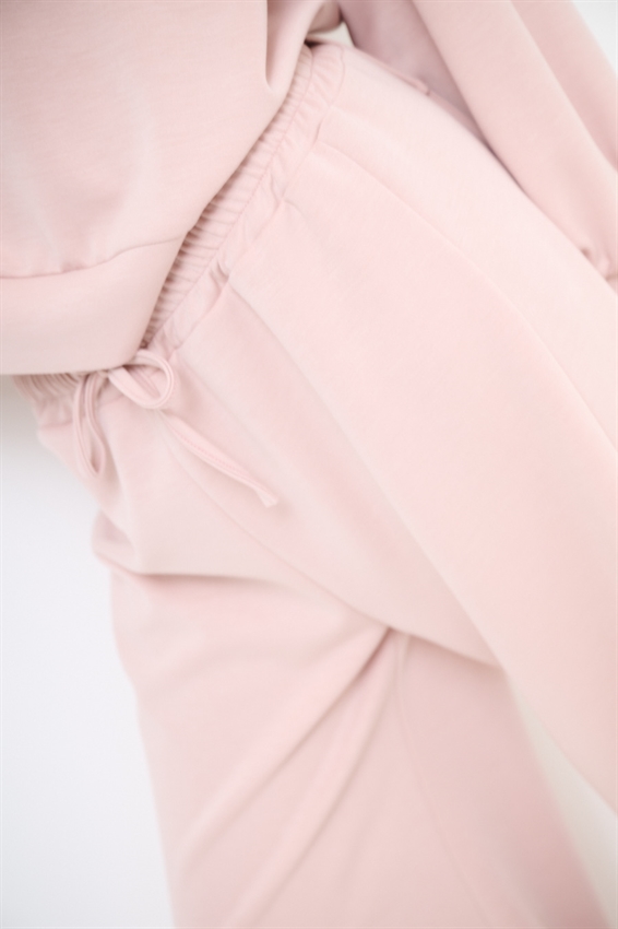 PANTAPALAZZO IN FELPA MODAL CON COULISSE