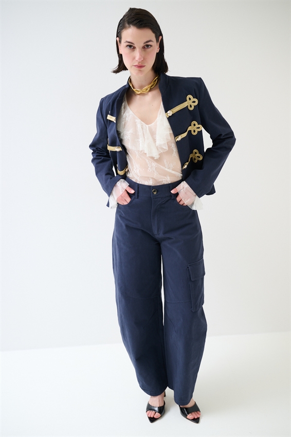 PANTALONE CARGO OVETTO CON TASCONI