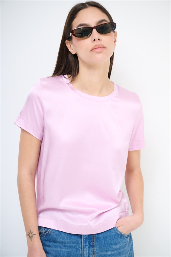 T-SHIRT MEZZA MANICA IN RASO VISCOSA