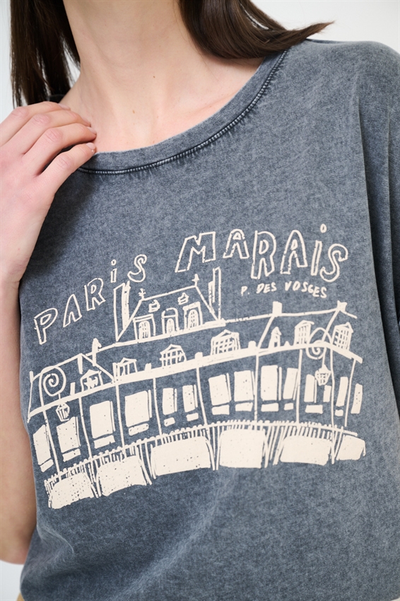 T-SHIRT STAMPA PARIS