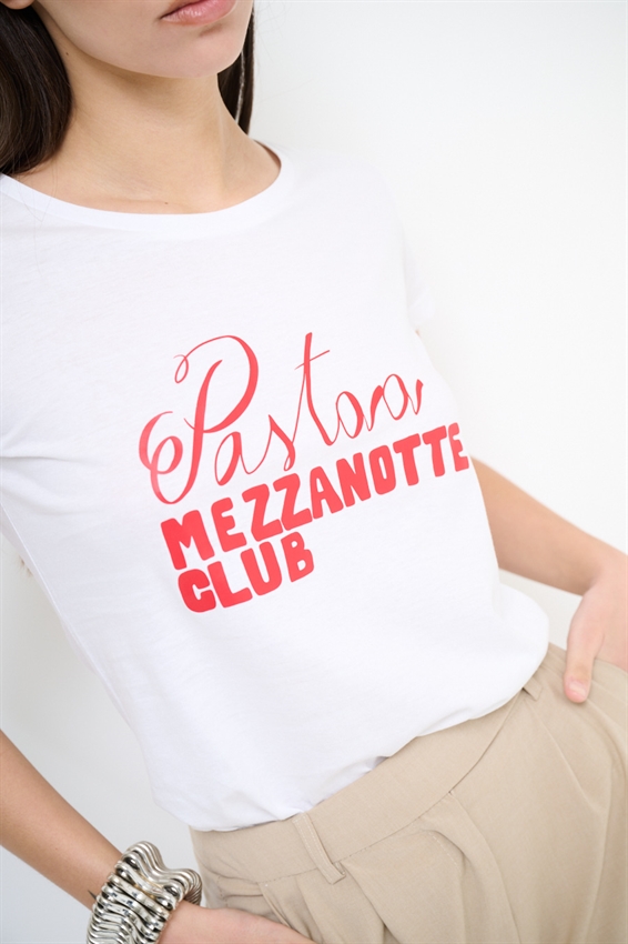 T-SHIRT STAMPA MEZZANOTTE CLUB