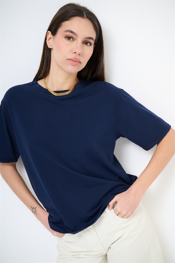 T-SHIRT BASIC TINTA UNITA