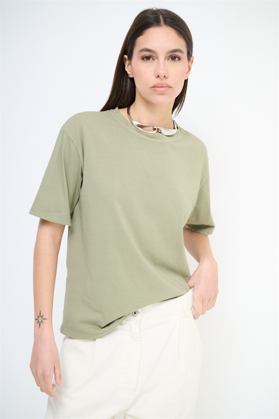 T-SHIRT BASIC TINTA UNITA