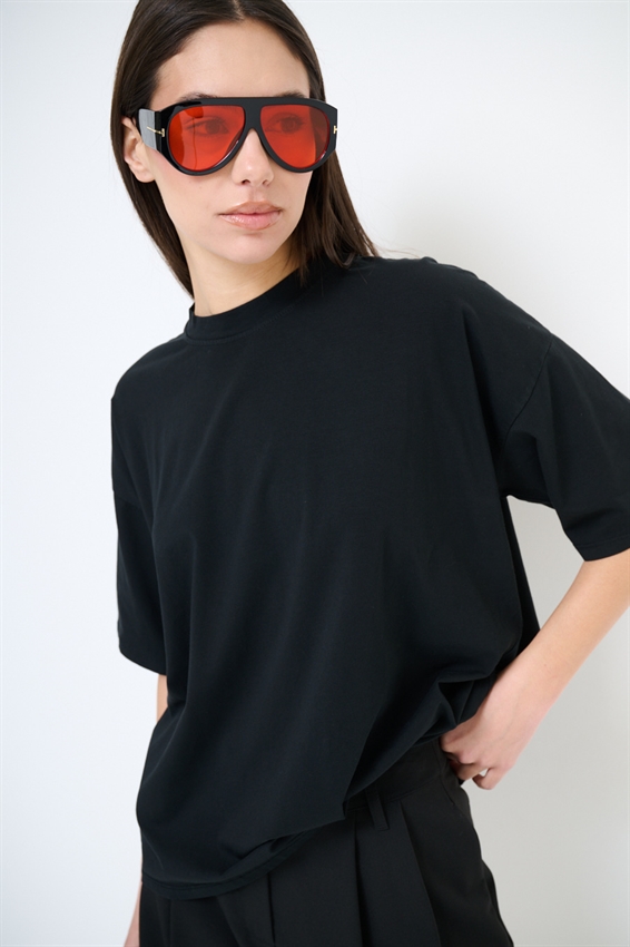 T-SHIRT OVER TINTA UNITA