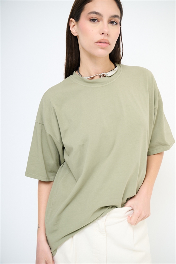 T-SHIRT OVER TINTA UNITA