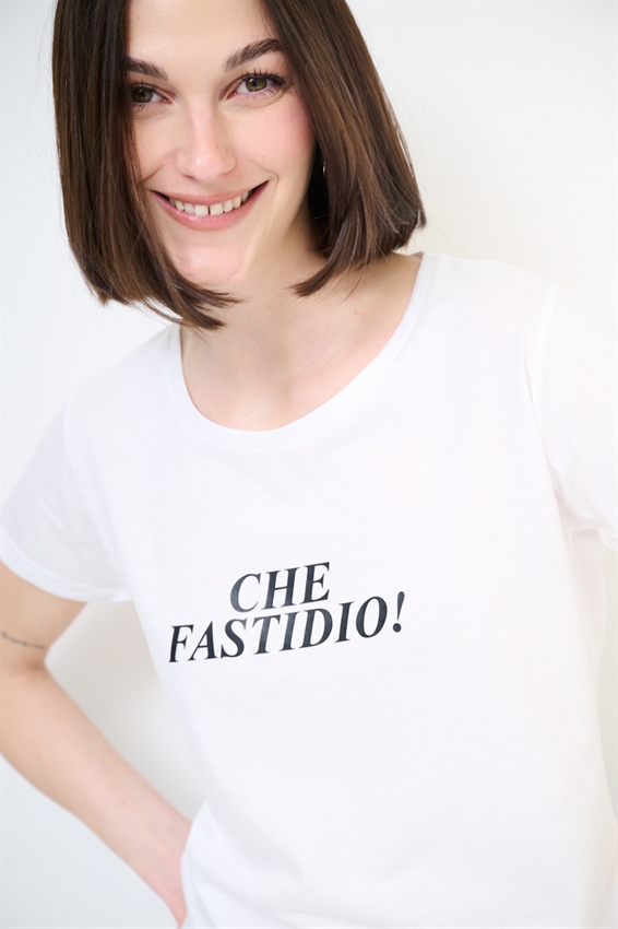 T-SHIRT STAMPA CHE FASTIDIO