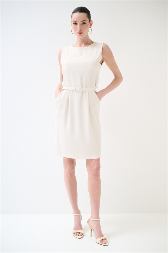 ABITO CORTO CADI CON TASCHE E CINTURA