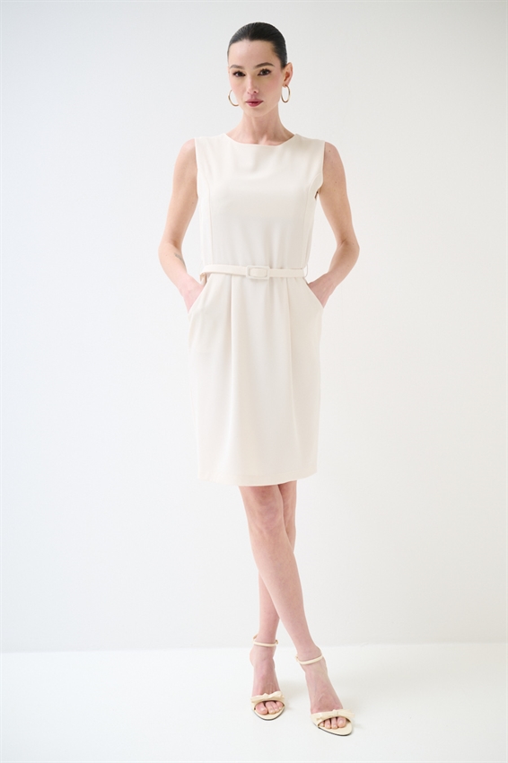 ABITO CORTO CADI CON TASCHE E CINTURA