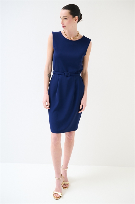 ABITO CORTO CADI CON TASCHE E CINTURA