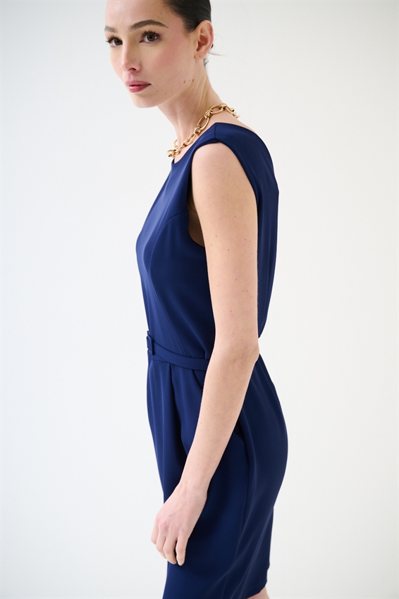 ABITO CORTO CADI CON TASCHE E CINTURA