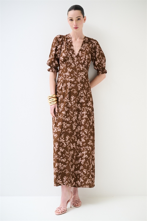 ABITO LUNGO CON STAMPA