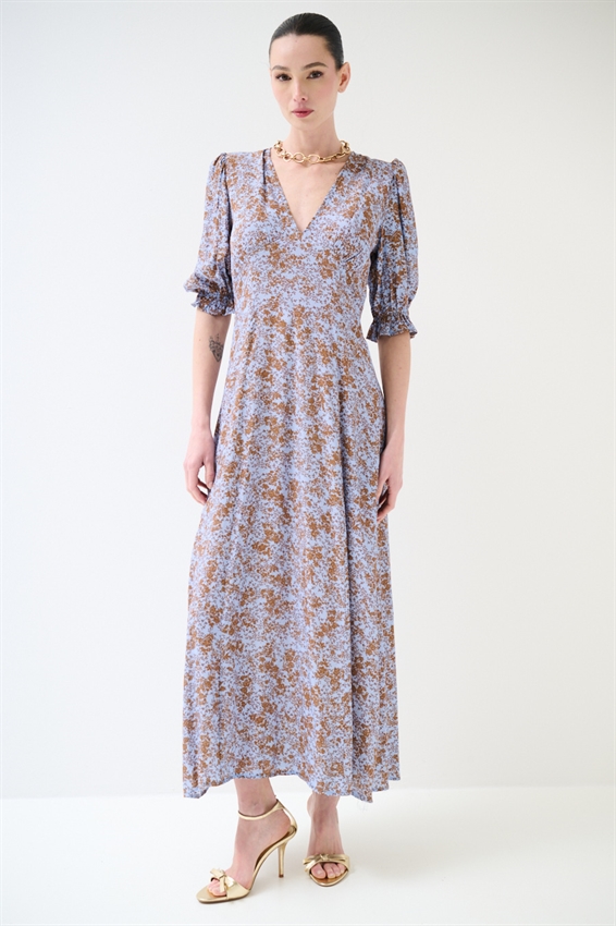 ABITO LUNGO CON STAMPA