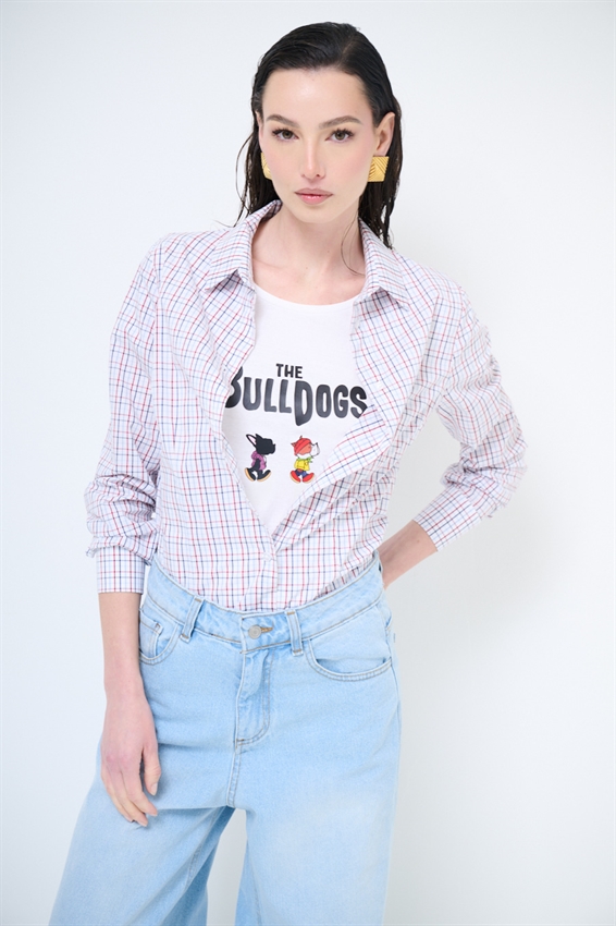 CAMICIA A QUADRI QUADRATO