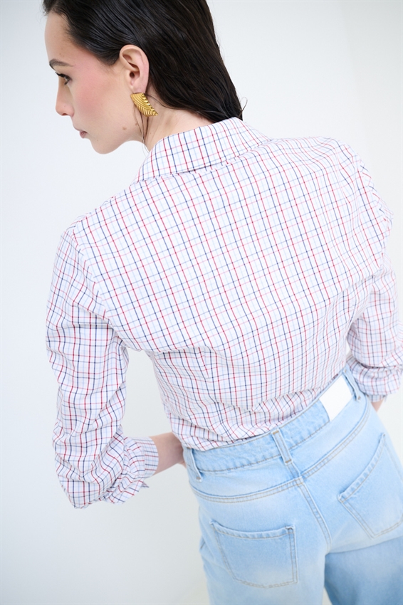 CAMICIA A QUADRI QUADRATO