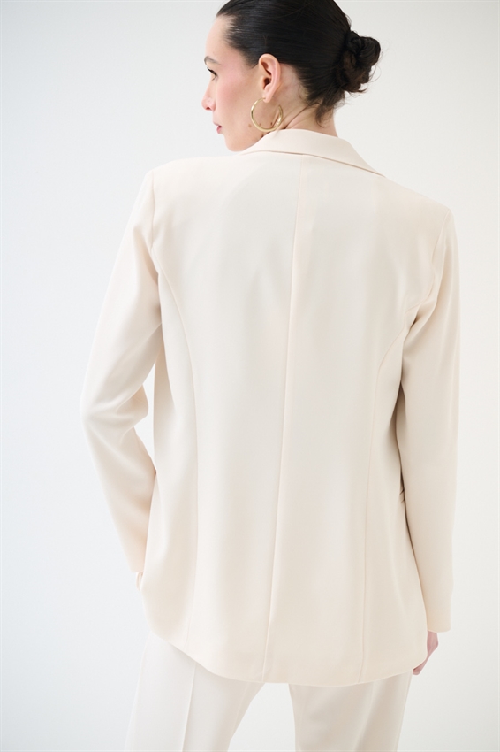 GIACCA BASIC CADI 1 BOTTONE BURRO