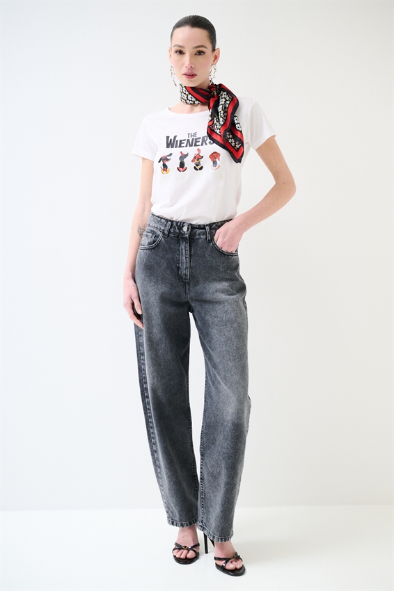 JEANS DRITTO CROPPED