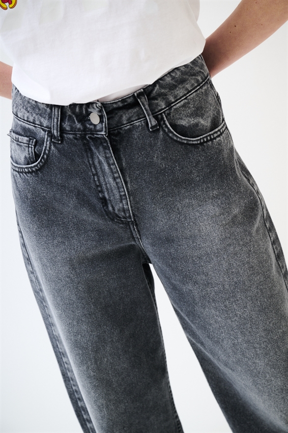 JEANS DRITTO CROPPED