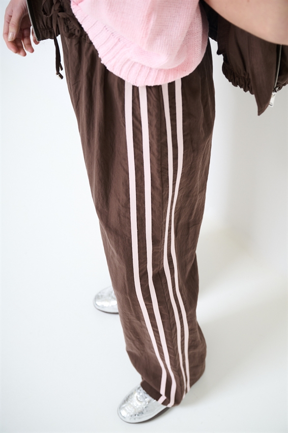 PANTALONE CON BANDE LYOCELL