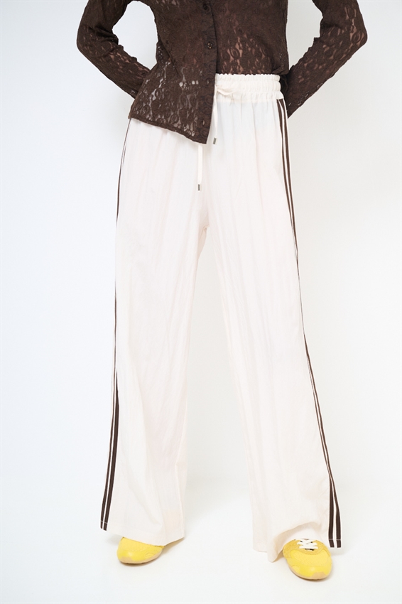 PANTALONE CON BANDE LYOCELL