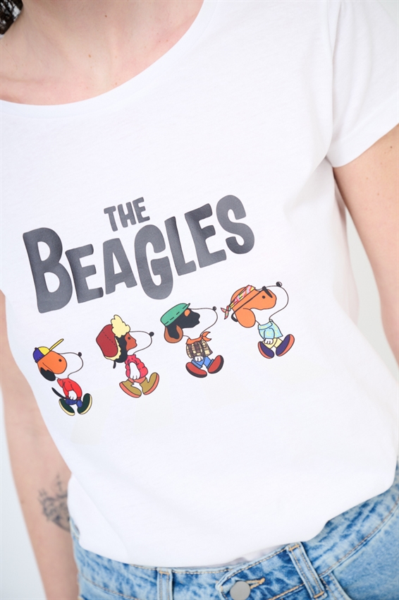 T-SHIRT STAMPA THE BEAGLES