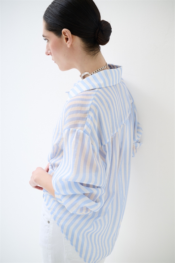 CAMICIA OVER A RIGHE