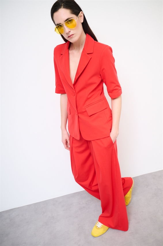 GIACCA MANICA CORTA CON PATTINE