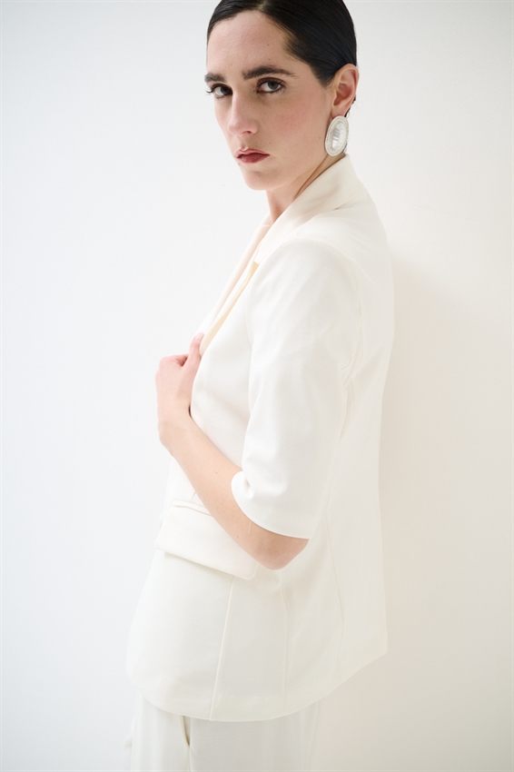 GIACCA MANICA CORTA CON PATTINE