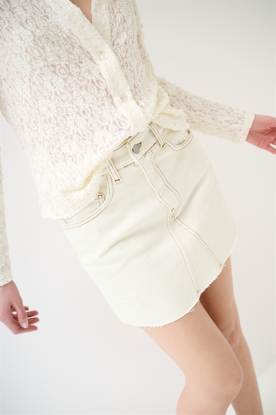 MINIGONNA TAGLIO VIVO BULL COMFORT