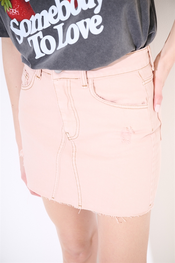 MINIGONNA TAGLIO VIVO BULL COMFORT