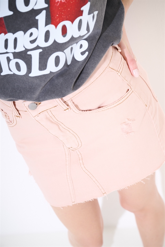 MINIGONNA TAGLIO VIVO BULL COMFORT CIPRIA