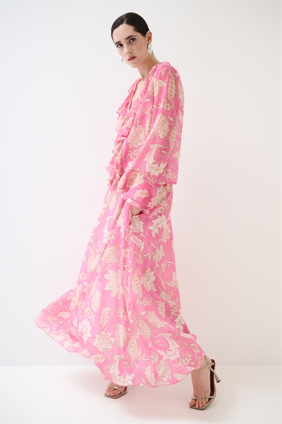 GONNA LUNGA SVASATA STAMPATA