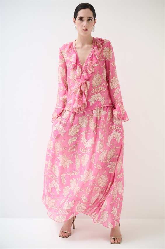 GONNA LUNGA SVASATA STAMPATA