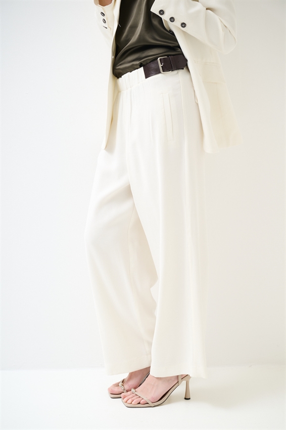 PANTALONE DRITTO CON FIBBIE