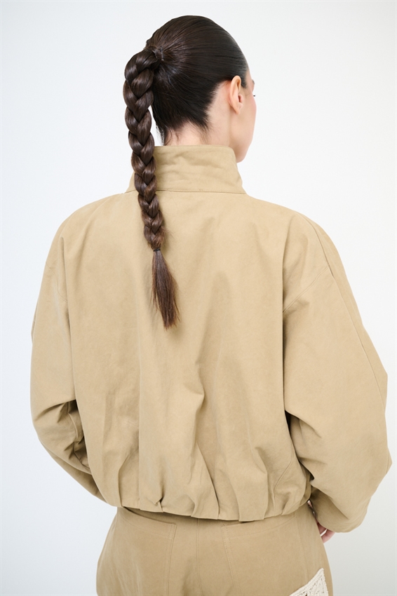 BOMBER CON COLLO ALTO