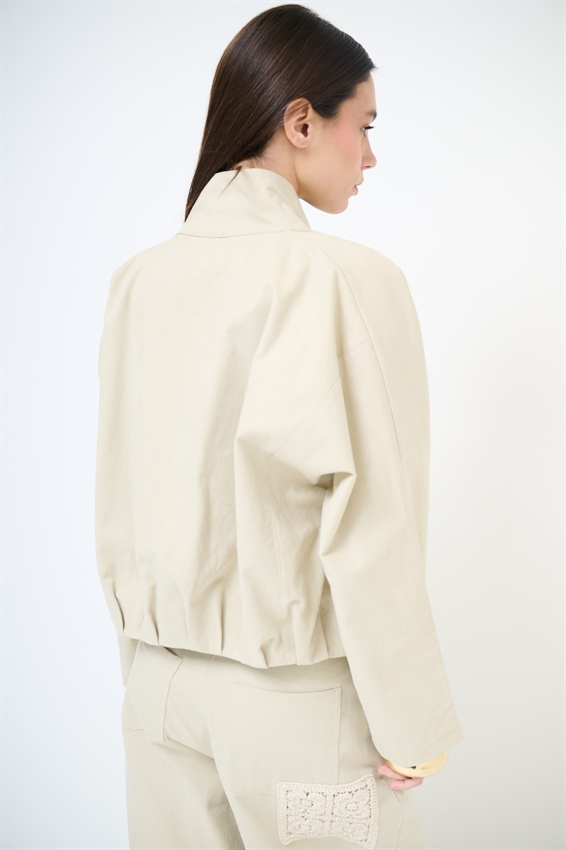 BOMBER CON COLLO ALTO