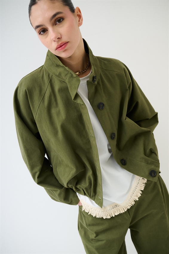 BOMBER CON COLLO ALTO