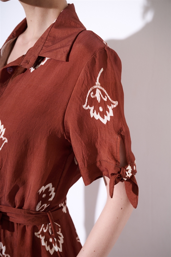 ABITO CHEMISIER MEZZA MANICA STAMPATO