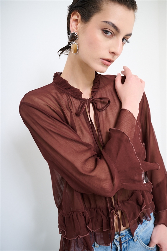 CASACCA CON GALE E LACCINI