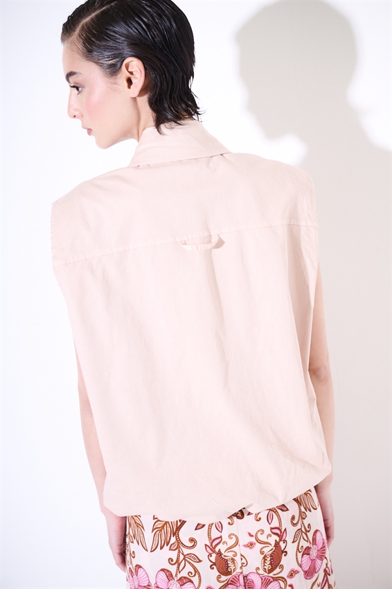 GIUBBOTTO OVERSIZE CON PATCH CIPRIA