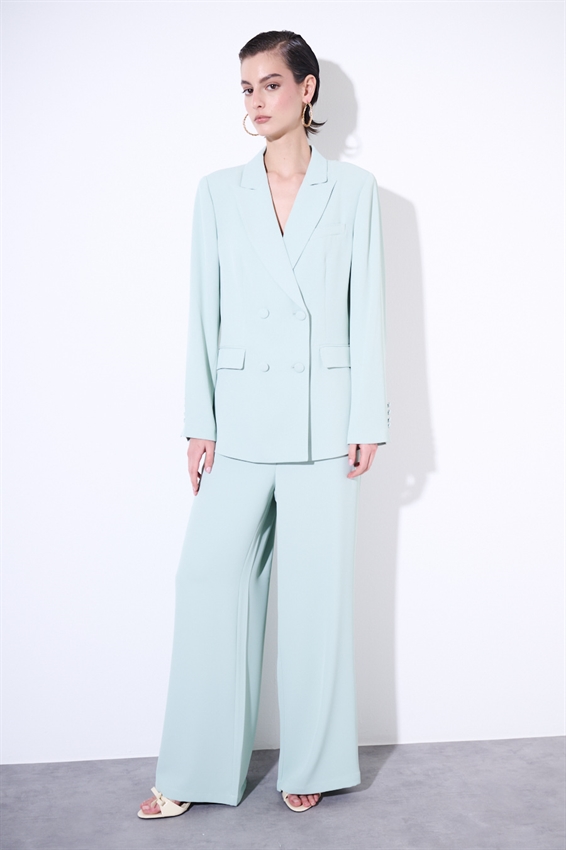 BLAZER MONOPETTO CON REVERS CLASSICI E UN BOTTONE