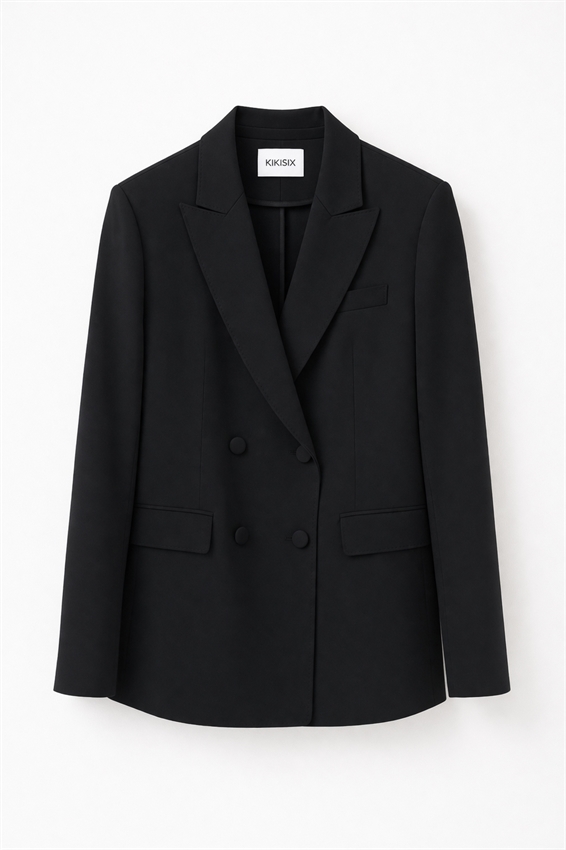 BLAZER MONOPETTO CON REVERS CLASSICI E UN BOTTONE