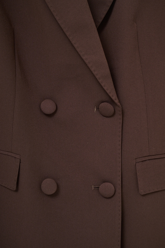 BLAZER DOPPIOPETTO CON REVERS LARGHI E 4 BOTTONI