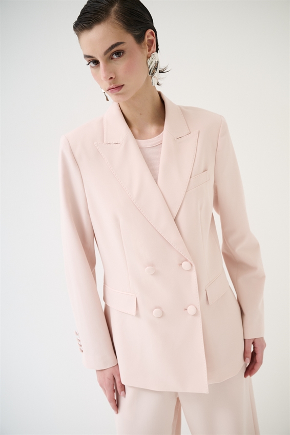 BLAZER DOPPIOPETTO CON REVERS LARGHI E 4 BOTTONI