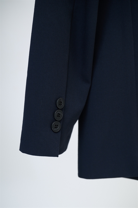 BLAZER MONOPETTO 2 BOTTONI E TASCHE A FILETTO