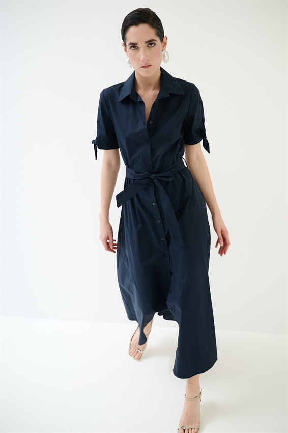 ABITO CHEMISIER CON FIOCCO SU MANICA