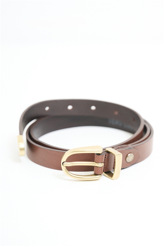 CINTURA PELLE CON FIBBIA LAVORATA