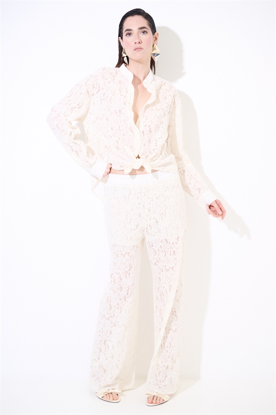 CAMICIA OVER COLLO COREANA